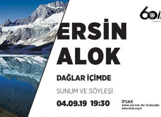 Fotoğraf Göstersi ve Söyleşi – Dağlar İçimde – Ersin Alok