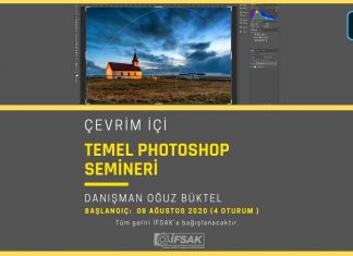 İFSAK Çevrim İçi Temel Photoshop Semineri