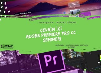 Çevrim İçi Adobe Premiere Pro CC Semineri