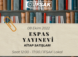 Kitap Satışı / İFSAK 63. Sezon Açılışı Kapsamında..
