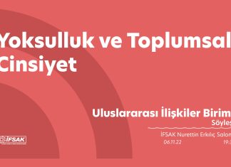 “Yoksulluk ve Toplumsal Cinsiyet / Söyleşi