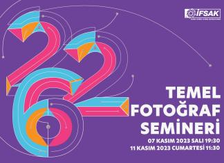 262. Dönem Temel Fotoğraf Semineri (Yüz Yüze)