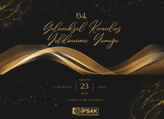 64.Geleneksel İFSAK Kuruluş Yemeği / 23 Aralık 2023