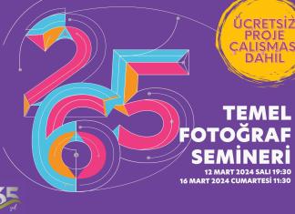 265. Dönem Temel Fotoğraf Semineri (Yüz Yüze)
