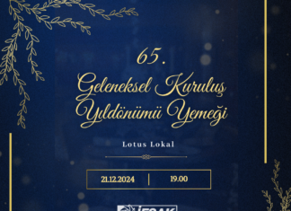 65.Geleneksel İFSAK Kuruluş Yemeği / 21 Aralık 2024