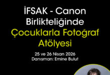 İFSAK – CANON Birlikteliğinde “Çocuklarla Fotoğraf” Atölyesi
