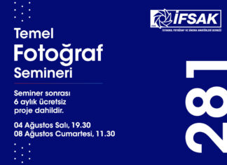 281. Dönem Temel Fotoğraf Semineri (Yüz Yüze)